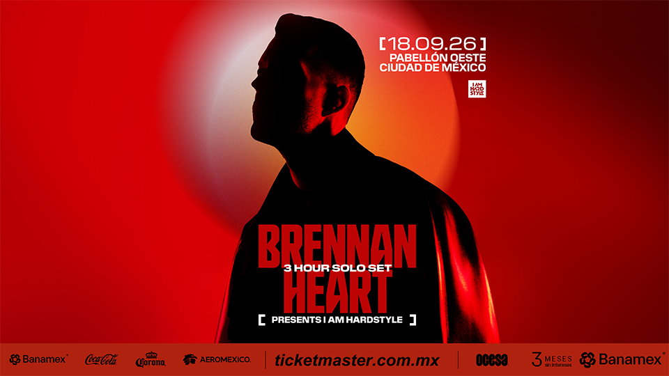 Imagen temporal de Brennan Heart presents I AM HARDSTYLE — Ciudad de México, 18 de septiembre de 2026